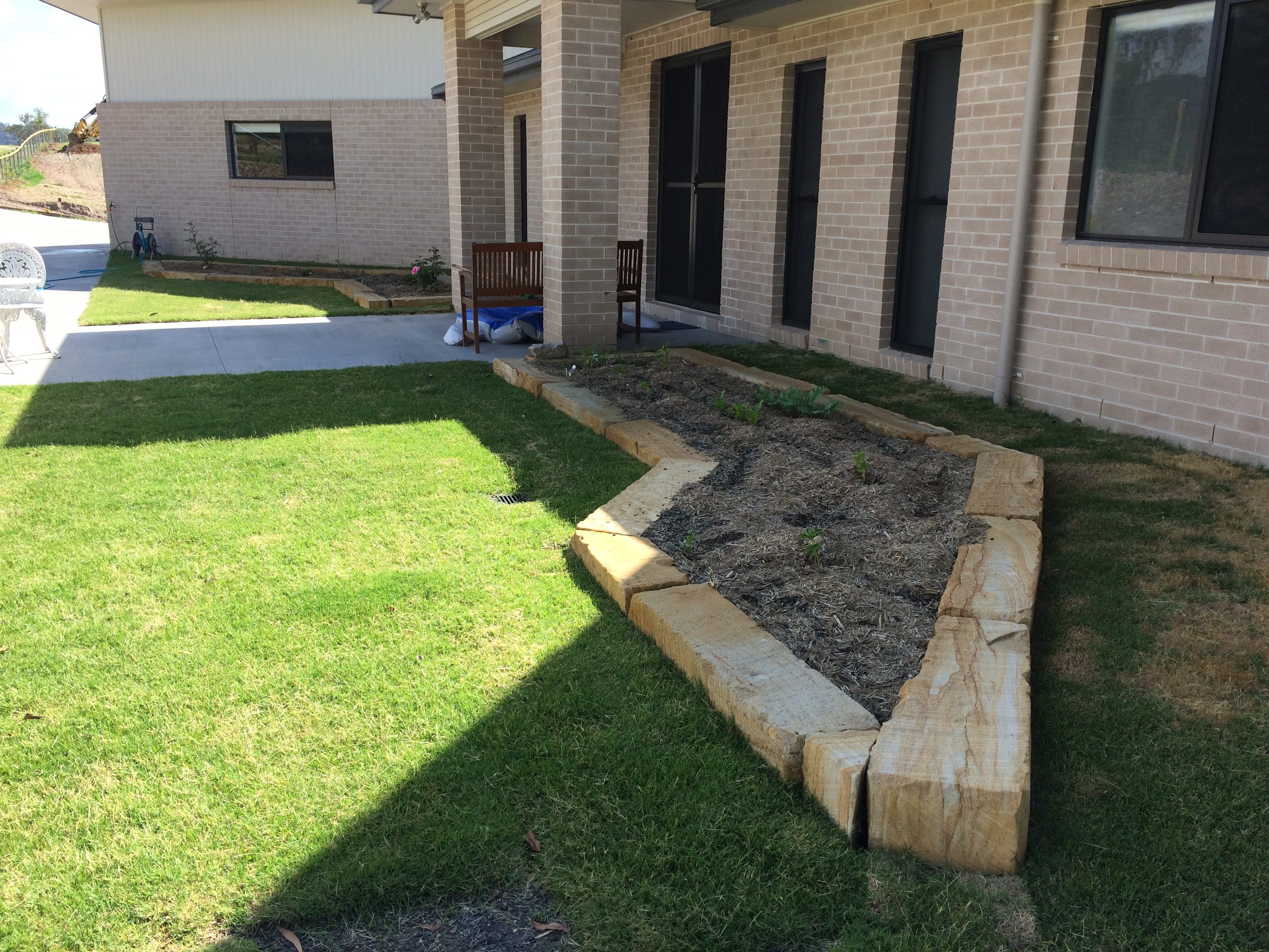 Sanstone Retaining Wall Brisbane North Retain Terrain Brisbane Rock Walls