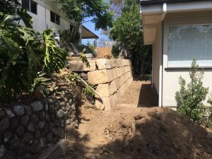 Rock Retaining wall Brisbane North