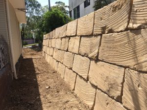 Rock Retaining wall Brisbane North