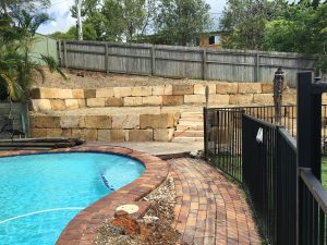 Rock Retaining Wall Brisbane