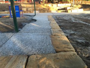 Rock Retaining Wall
