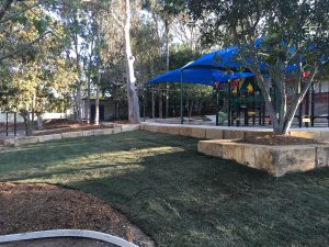 Boulder Retaining Wall