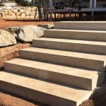 Sandstone Steps Retain Terrain