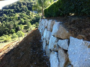 Granite Rock Wall