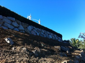 Granite Rock Wall
